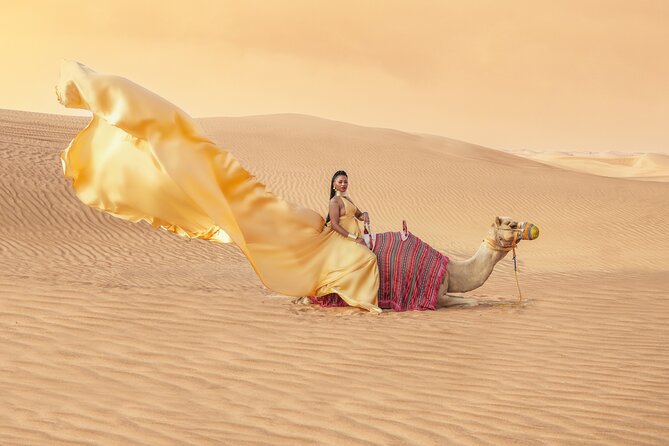 Flying dress photoshoot Dubai Solo, Couple and Group Session - A photographer guides your poses