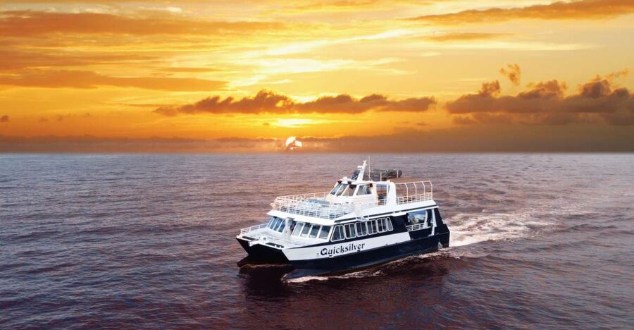 From Ma'alaea: Sunset Dinner Cruise Aboard the Quicksilver - Leaving Maalaea for a Maui sunset