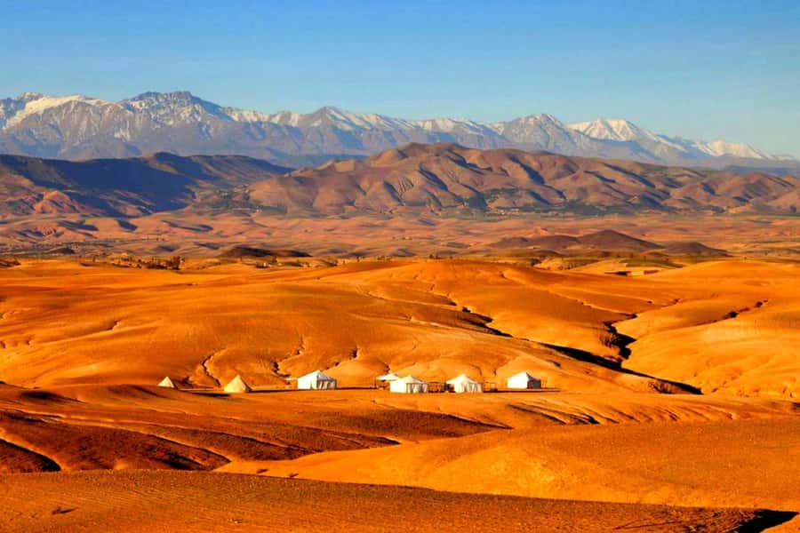 From Marrakech : Agafay Desert Sunset Dinner with Camel Ride - Practical details that can make the evening smoother