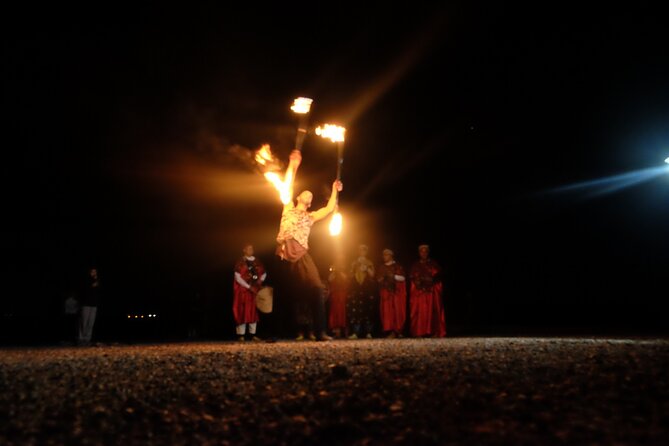 From Marrakech: Quad sunset dinner Experience & show - From Marrakech to the Agafay Desert in 40 Minutes