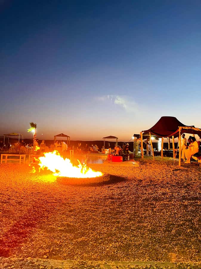 From Marrakesh: Sunset Dinner in Agafay at Berber Camp - The argan oil cooperative stop