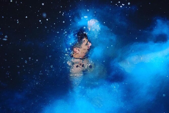 Glow with the Flow: A Romantic Night at the Luminous Lagoon”) - Boarding the boat at the lagoon