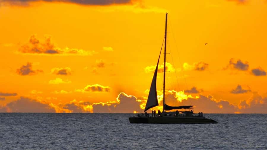 Grand Bay: Honeymoon/Lovers Sunset Tour with Romantic Dinner - Unlimited drinks and island-style music
