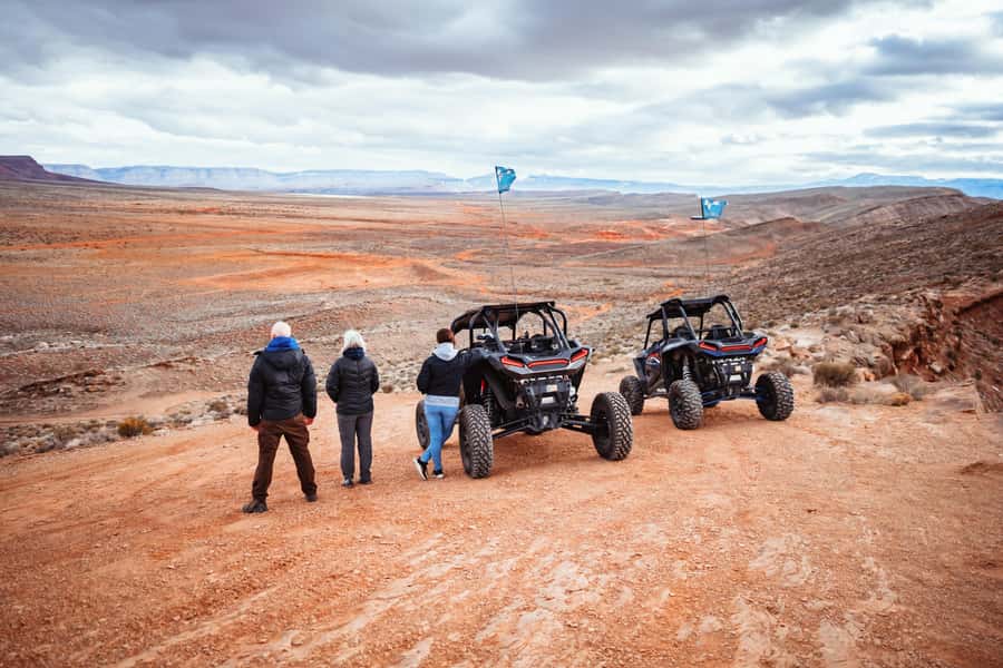 Greater Zion: Couples UTV Tour with Food - Getting started near Sand Hollow State Park