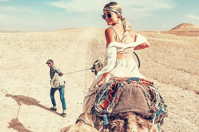 Half-Day Marrakech Desert with Sunset Dinner & 1-Hour Camel trek - Key points at a glance