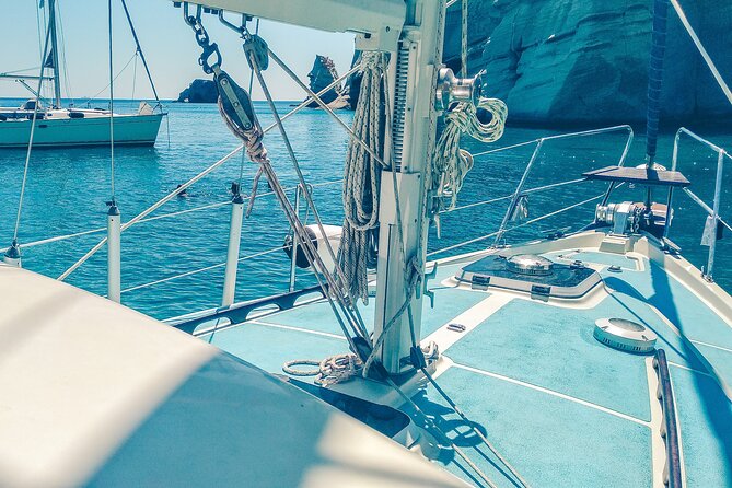 Half-Day Private Romantic Sailing Getaway to Kleftiko - Tsigrado and Firiplaka: two different beach moods