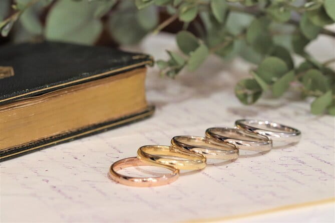 Handmade Wedding Ring Experience in Kyoto - Why a handmade ring makes sense in Kyoto