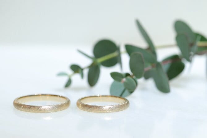 Handmade Wedding Ring Experience in Kyoto - Designing a ring that feels like yours