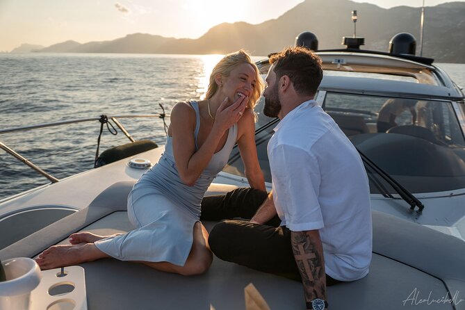 He said yes! Marriage Proposal at Sunset - The boat’s comfort and practical features