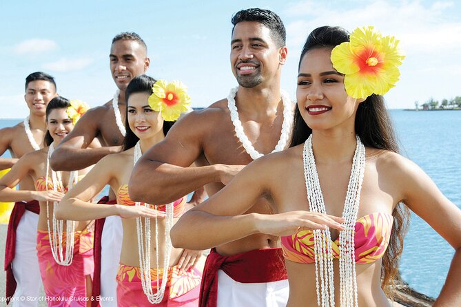 Honolulu: Three Star Deluxe Sunset Dinner Cruise and Show - Diamond Head and the Oahu coastline from the water