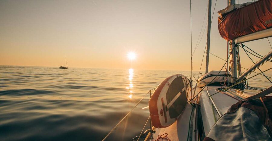 Hvar: Romantic Sunset Sailing Experience On A Comfort Yacht - The sunset is the main event