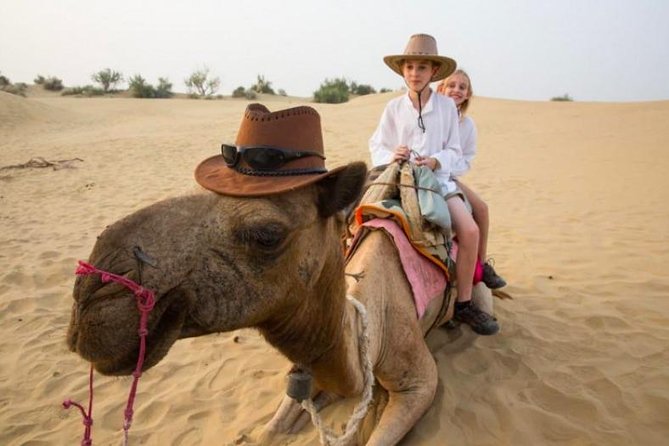 Jaisalmer Private Dinner on Dunes - The private camel ride outside the city