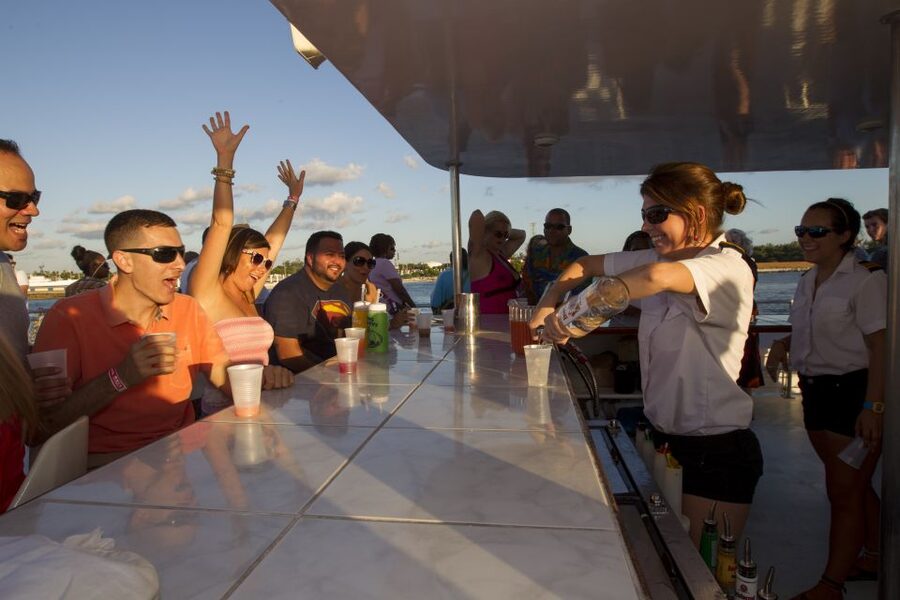 Key West: Sunset Dinner Cruise with Open Bar & Live Music - Upper-deck music and the sunset show
