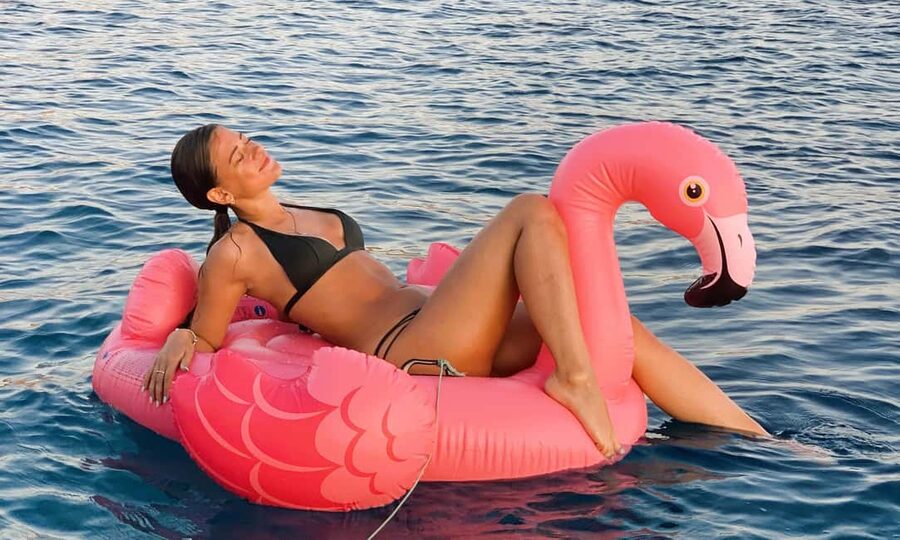 Kissamos: Romantic Sunset Sailing Catamaran Cruise - Agios Sozon: 105 minutes for swimming and snacks