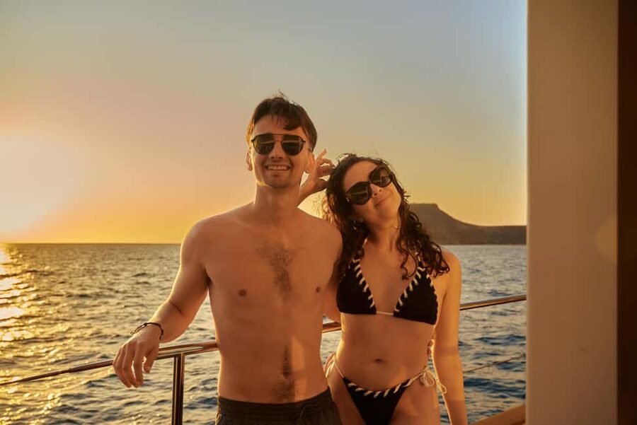 Kissamos: Romantic Sunset Sailing Catamaran Cruise - Boarding at Kissamos Port