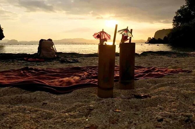 Krabi 7 Islands by Longtail Boat Sunset Dinner - From Nopparatthara Beach to the first snorkel