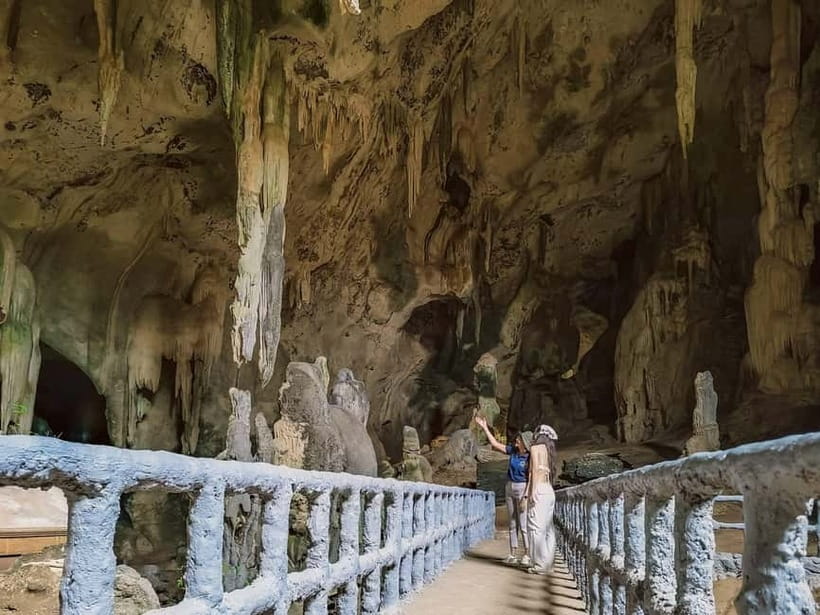 Krabi: Khao Khanab Nam Caves Tour with Romantic Boat Ride - Batik painting with a local community