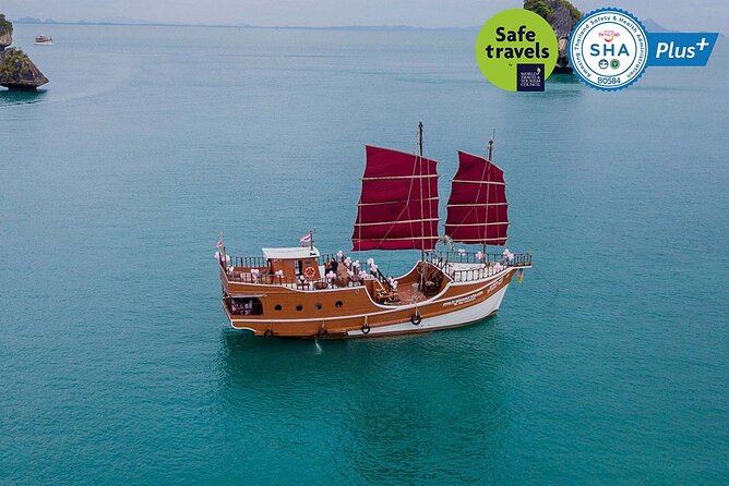 Krabi Romantic Sunset Cruise with BBQ Seafood Dinner by Krabi Sea Cruise - Chicken Rock: your first swim and snorkel