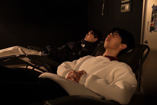 Kurashiki Private Romantic Night in the Observatory Recliners - Beer, snacks, and the cold-night question