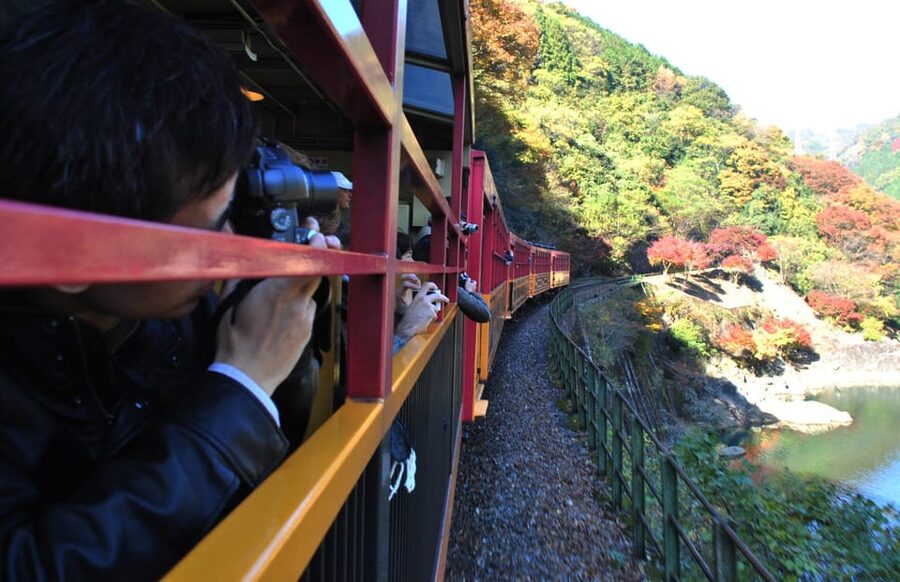 Kyoto: Arashiyama Tour with optional Sagano Romantic Train - Togetsukyo Bridge and Arashiyama Park