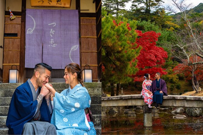 Kyoto Private Kimono Photoshoot for Couple and Solo - Yasaka Shrine and the feel of old Kyoto