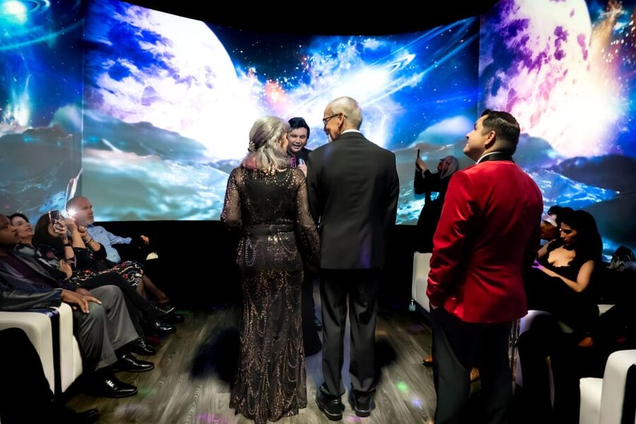 Las Vegas: Cosmic Space Wedding + Spectacular Photography - What the $299 Price Really Buys