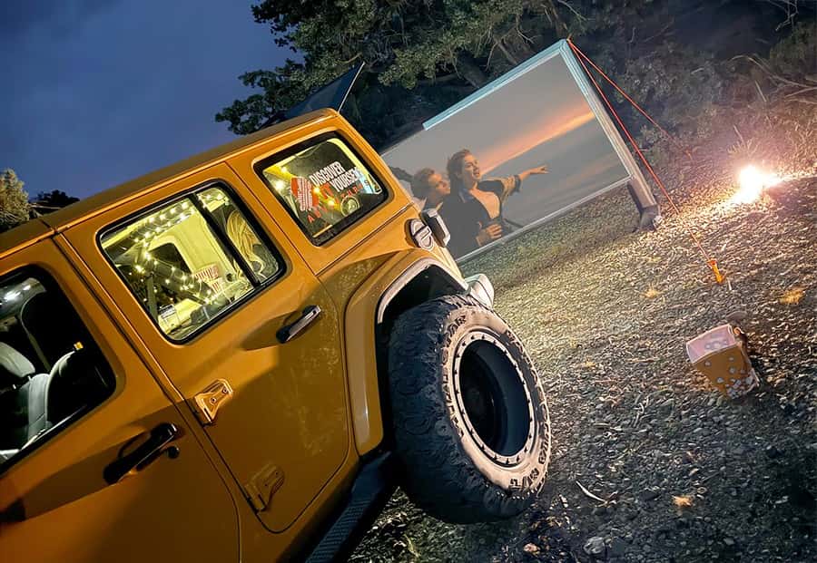 Las Vegas: Couple's Movie Night in the Mountains - Leaving Paradise Road for Lovell Canyon