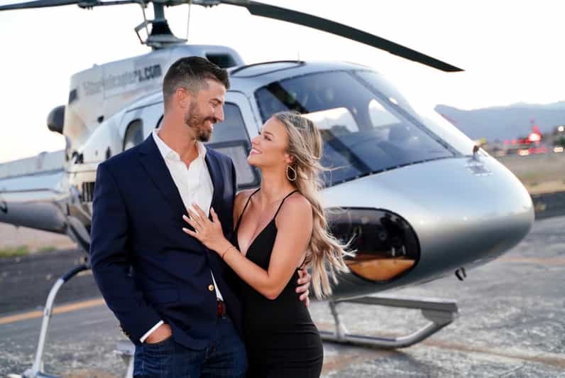 Las Vegas Night Strip Helicopter Wedding Ceremony Package - Your Mercedes-Benz pickup and VIP heliport arrival