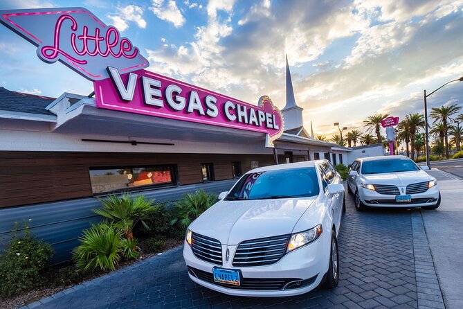 Las Vegas Wedding at The Little Vegas Chapel including Limousine Transportation - Inside The Little Vegas Chapel