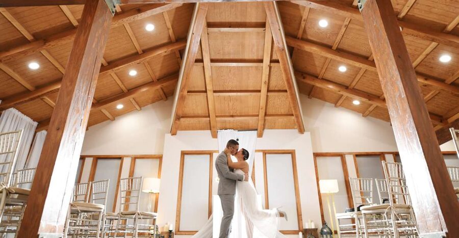 Las Vegas Wedding with Limousine Transportation - Inside The Little Vegas Chapel