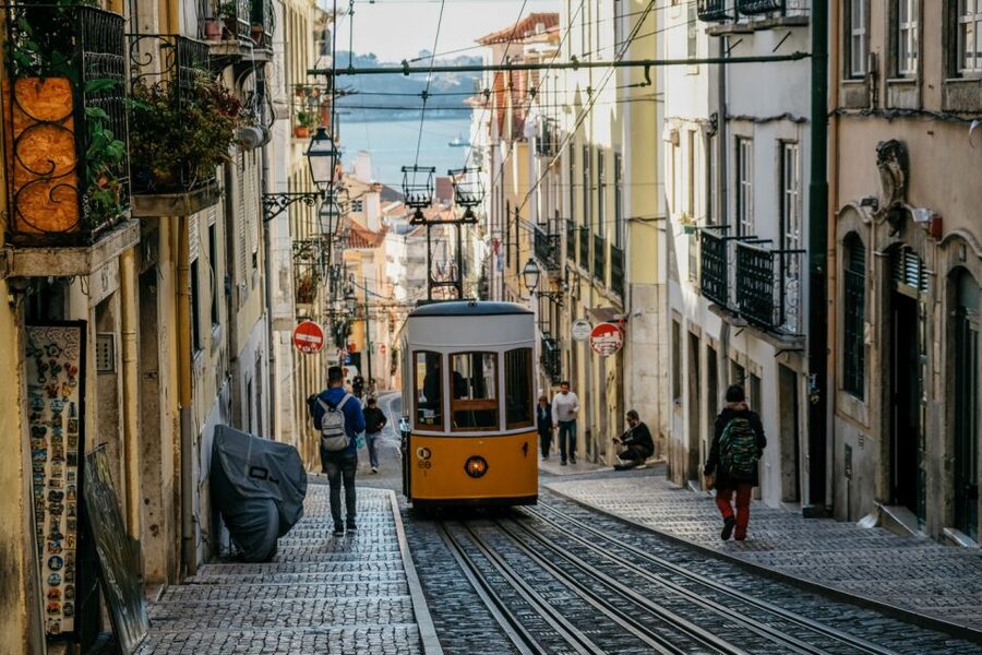 Lisbon: Vintage vehicle replica Romantic Private Tour - Estrela Basilica Adds Baroque Grandeur