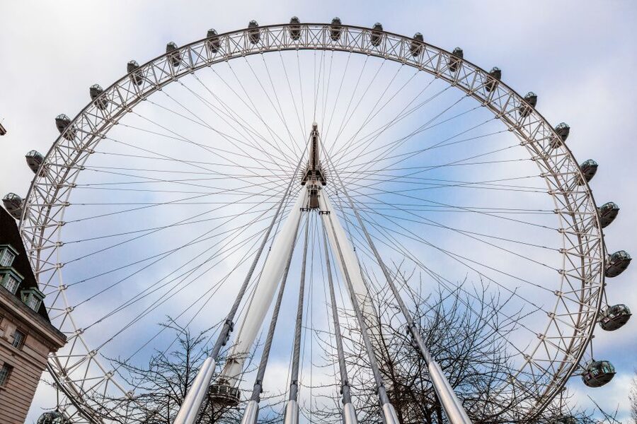 London Eye Private Capsule Experience for Couples or Groups - A private capsule above the Thames