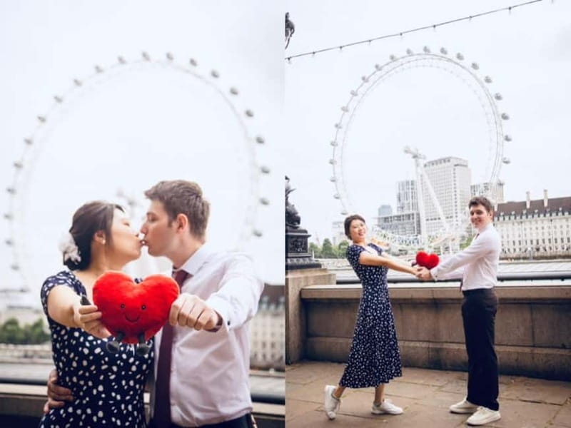 London: Private Couples Photography Session with Landmarks - Key points at a glance
