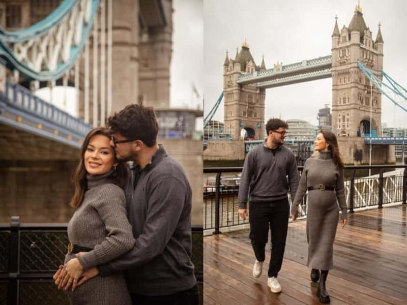 London: Private Couples Photography Session with Landmarks - Meeting at Big Ben in Westminster