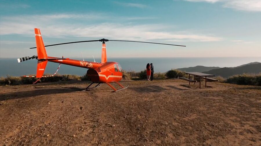 Los Angeles Helicopter Tour & Malibu Mountaintop Landing - The return flight through Malibu canyons