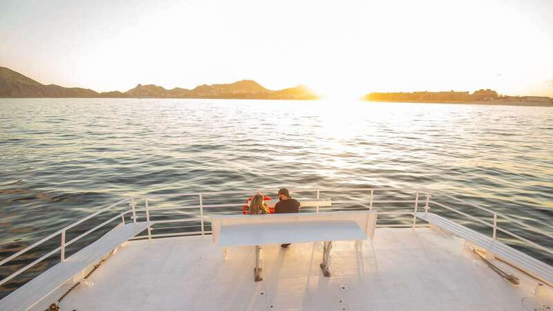 Los Cabos: Sunset Dinner Cruise with Transportation - A taco dinner with an open bar