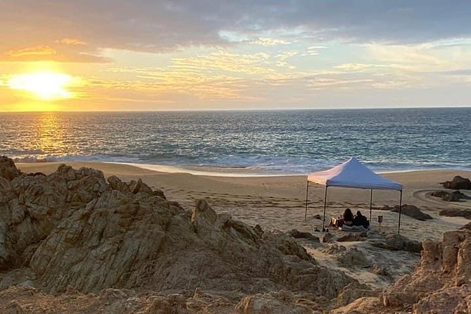 Love is in the air: Private Cabo Beach Sunset Horse Ride W Dinner - Riding through Migrino’s dry riverbeds