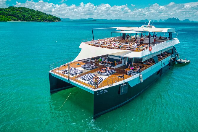 Luxury Boat to James Bond Islands with Lunch and Sunset Dinner - A luxury catamaran day in Phang Nga Bay