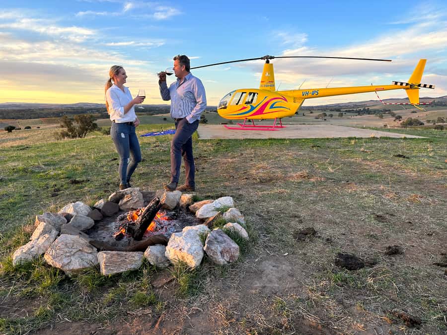 Lyndoch: Barossa Valley Helicopter Flight & Romantic Picnic - A romantic view of the Barossa from Lyndoch