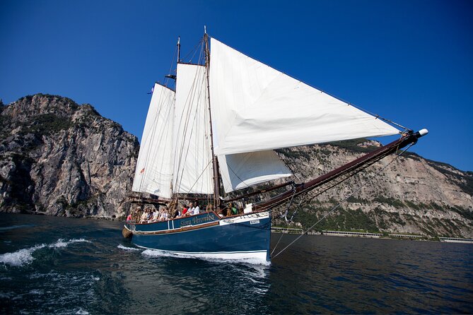 Malcesine: Sunset Romantic Cruise - A vintage sailing ship instead of a routine lake cruise