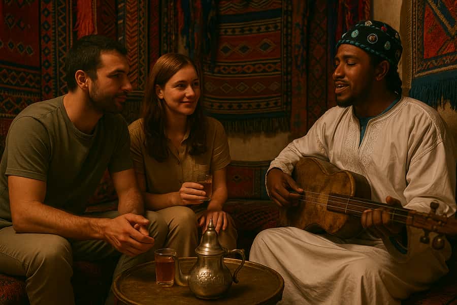 Marrakech: Agafay Desert Magic Sunset Dinner & Live Show - Key points at a glance