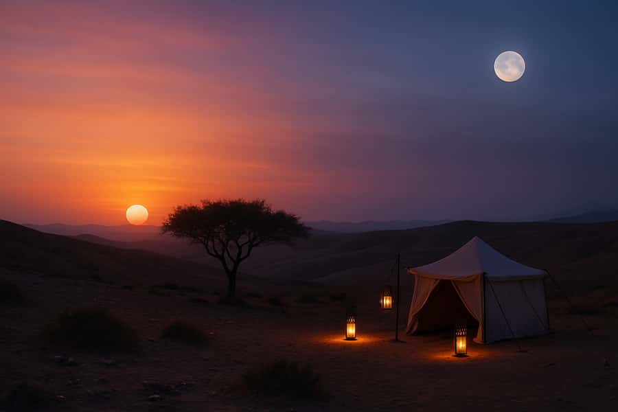 Marrakech: Agafay Desert Magic Sunset Dinner & Live Show - The argan cooperative gives the evening purpose