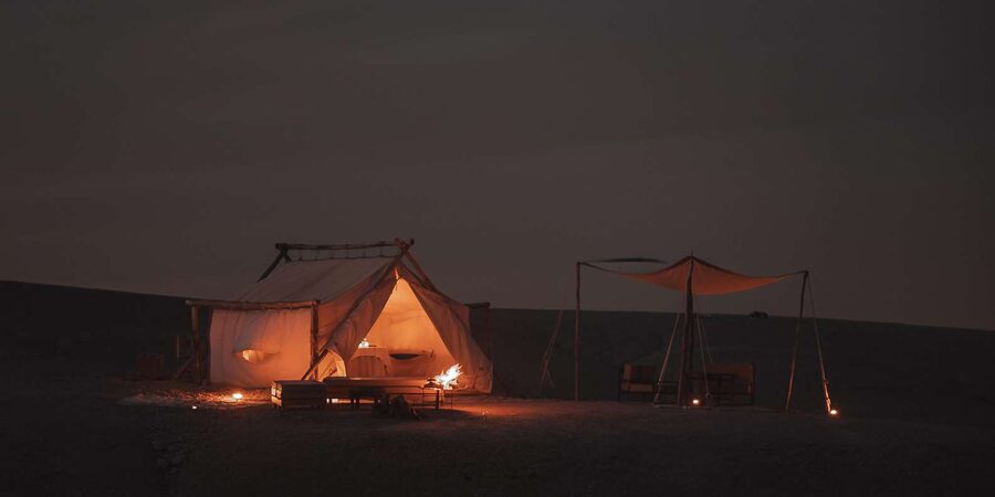 Marrakech: Agafay Desert Private Dinner w/ Music & Fire Show - Dinner under the stars