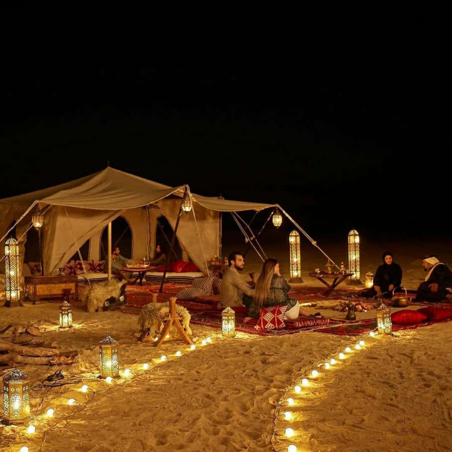 Marrakech: Camel Ride & Sunset Dinner with Fire Show - The argan oil cooperative adds local context