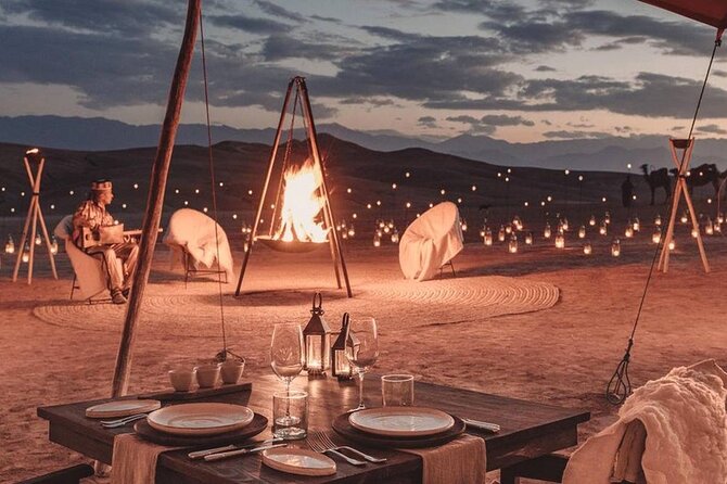 Marrakech Desert Sunset Dinner Show with Optional Quad & Camels - Why Agafay works for a short desert evening