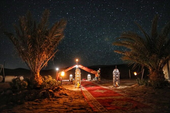 Marrakech Desert Sunset Dinner Show with Optional Quad & Camels - Berber music, fire entertainment, and the evening mood