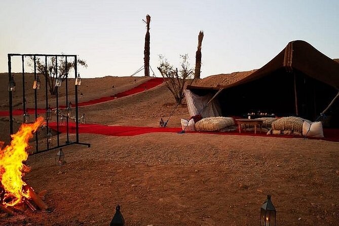 Marrakech Desert Sunset Dinner Show with Optional Quad & Camels - The guides can shape the whole experience
