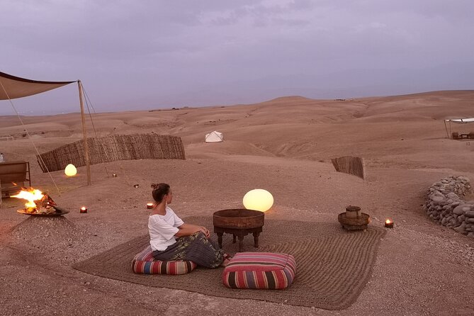 Marrakech Desert Sunset Dinner Show with Optional Quad & Camels - The ride from Marrakech and the argan oil stop