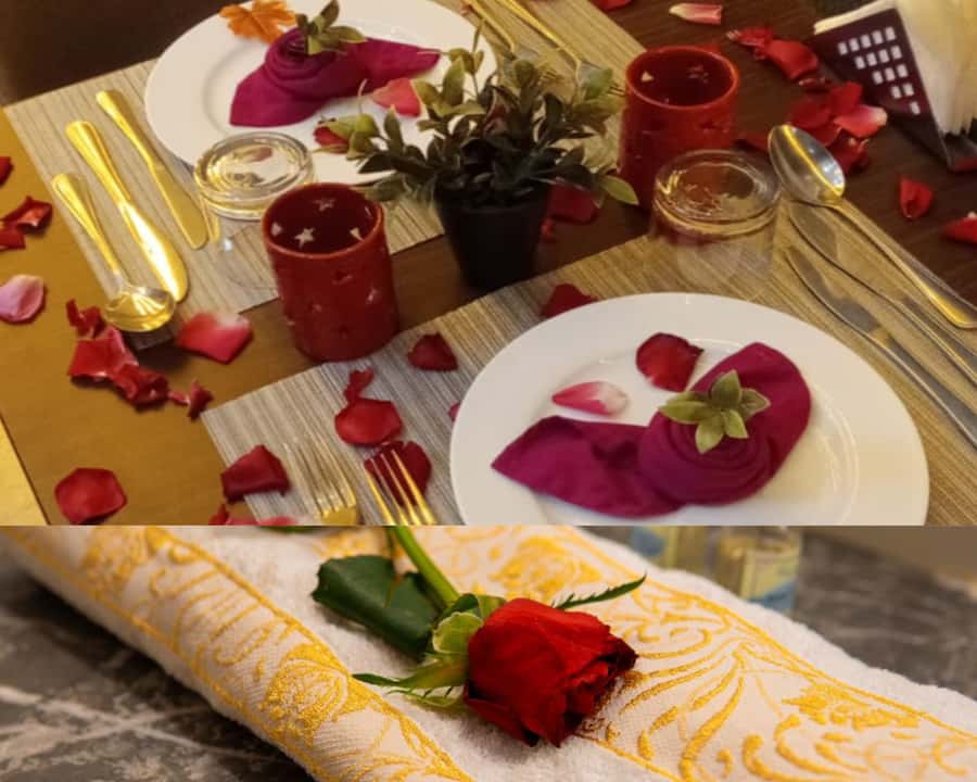 Marrakech: Romantic Spa Experience with Dinner - Dinner at Restaurant Chouf L’Or