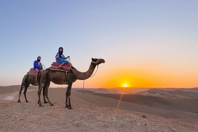 Marrakech: Sunset Dinner in Agafay Desert and camel ride - A Half-Hour Camel Ride as the Sun Drops